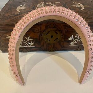 Pink Studded Headband